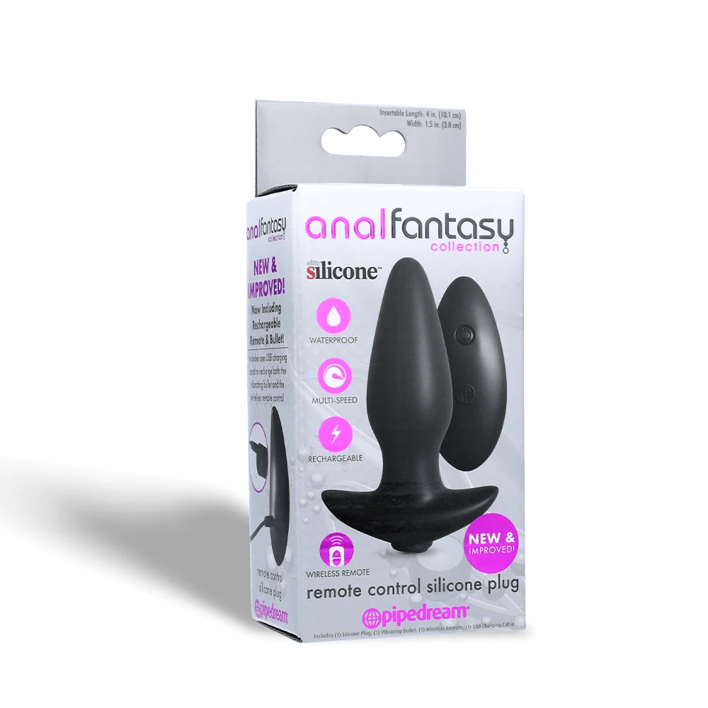 Anal Fantasy Collection遥控硅胶肛塞，20种模式