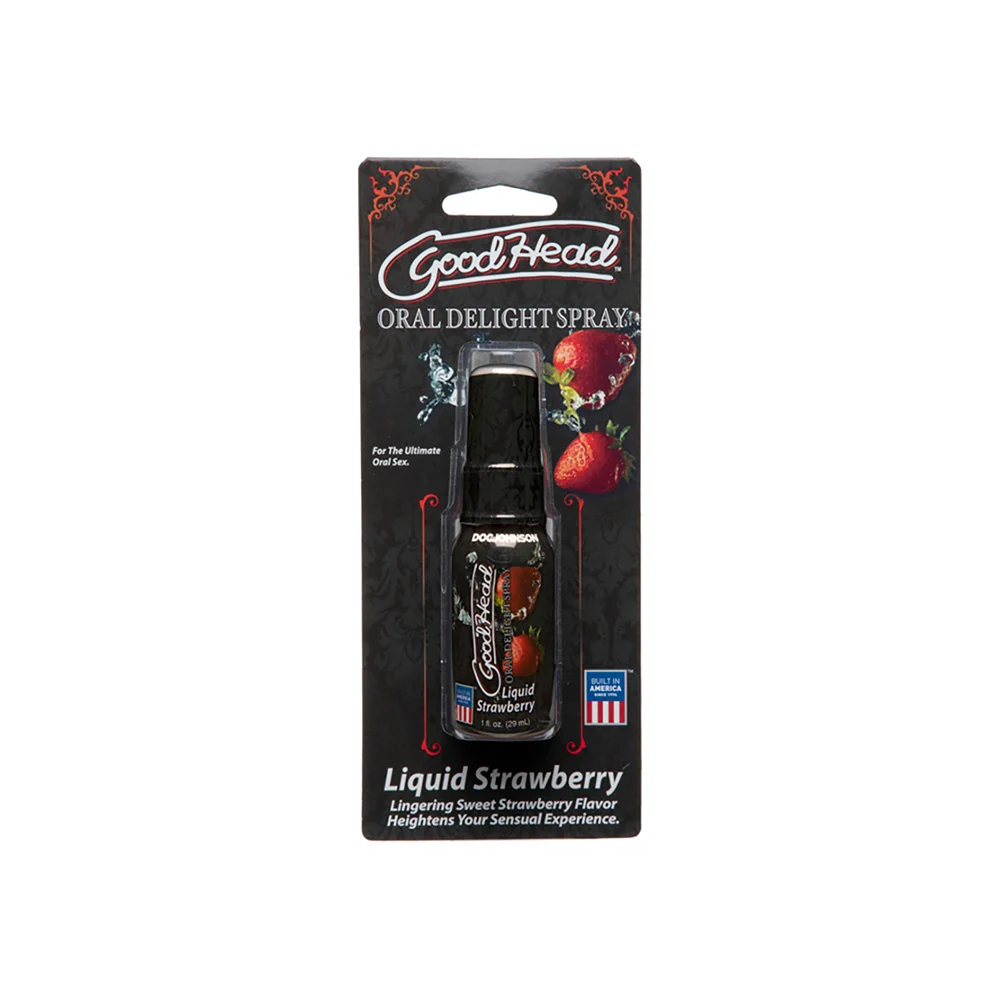 GoodHead Liquid Strawberry Oral Delight Spray 1 oz