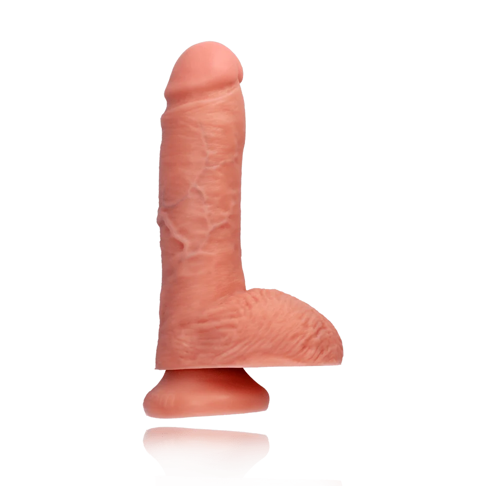 King Cock 假阳具带睾丸，逼真手工设计