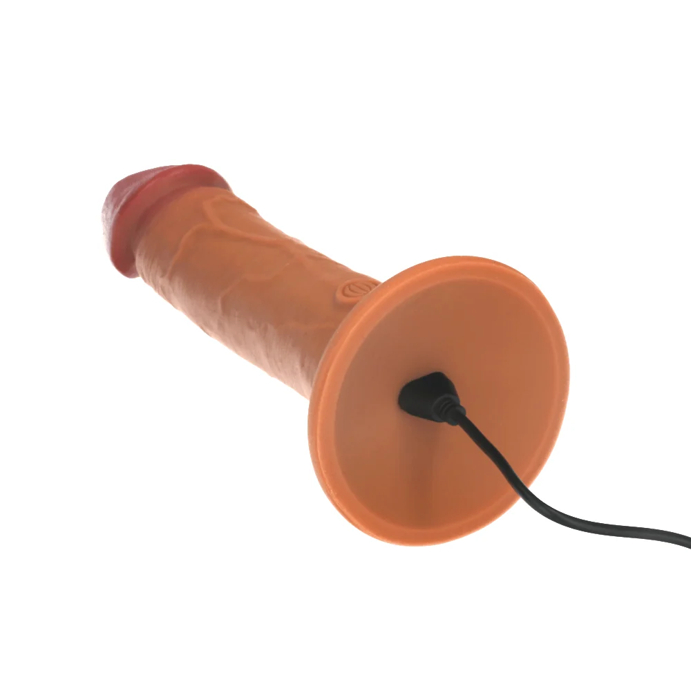 King Cock Elite Dual Density Vibrating Silicone Cock
