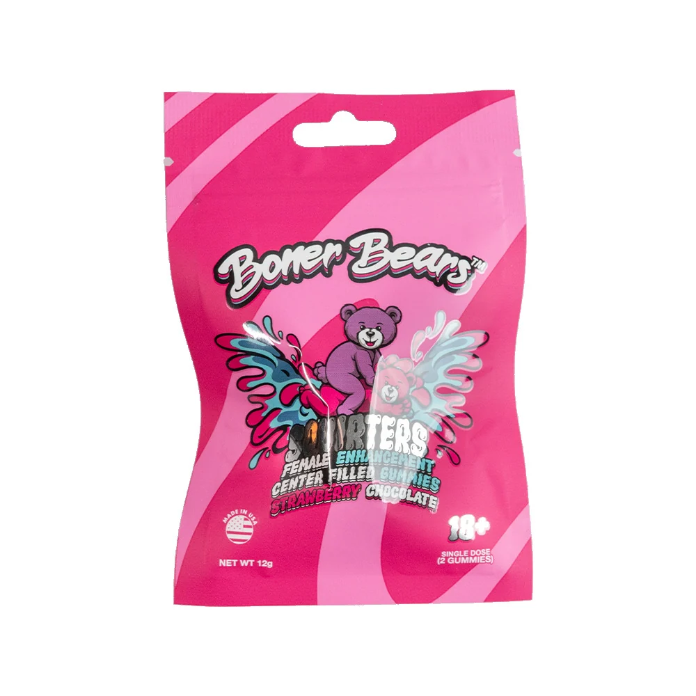 Boner Bears Squirters for Her Strawberry Chocolate Gummies
