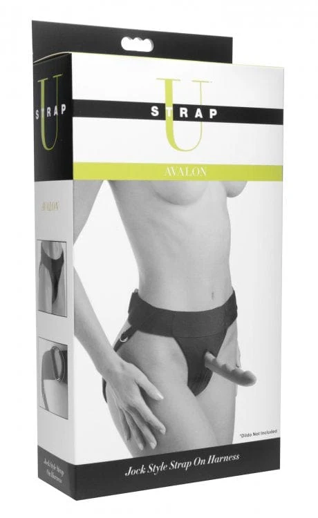 Strap-U Avalon Jock Style Strap On Harness with Adjustable Buckles