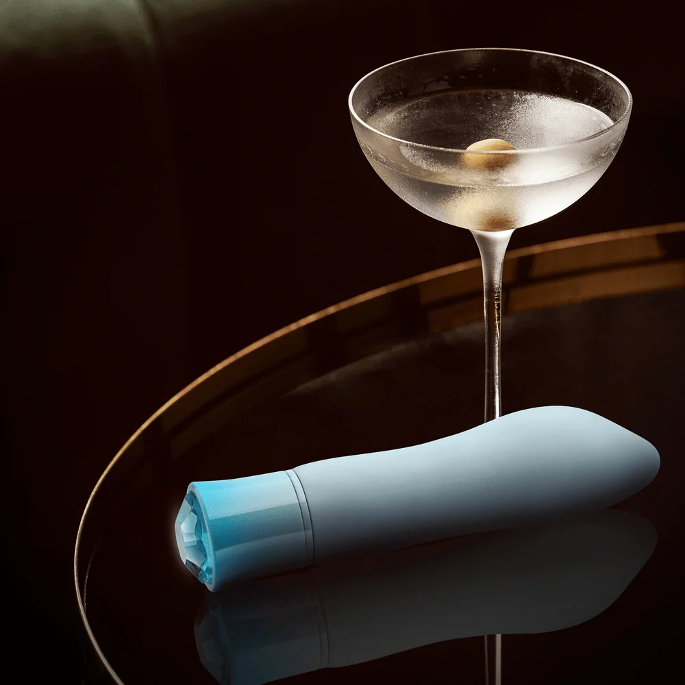Blush Oh My Gem Ardor Aquamarine Bullet Vibrator for Internal and External Play