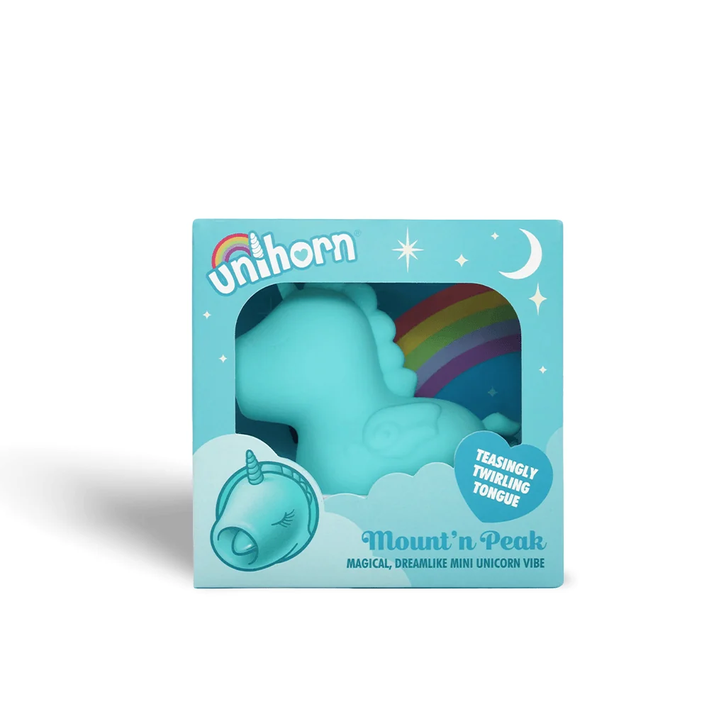 Unihorn Mount'n Peak Silicone Vibrator with Dual Motor