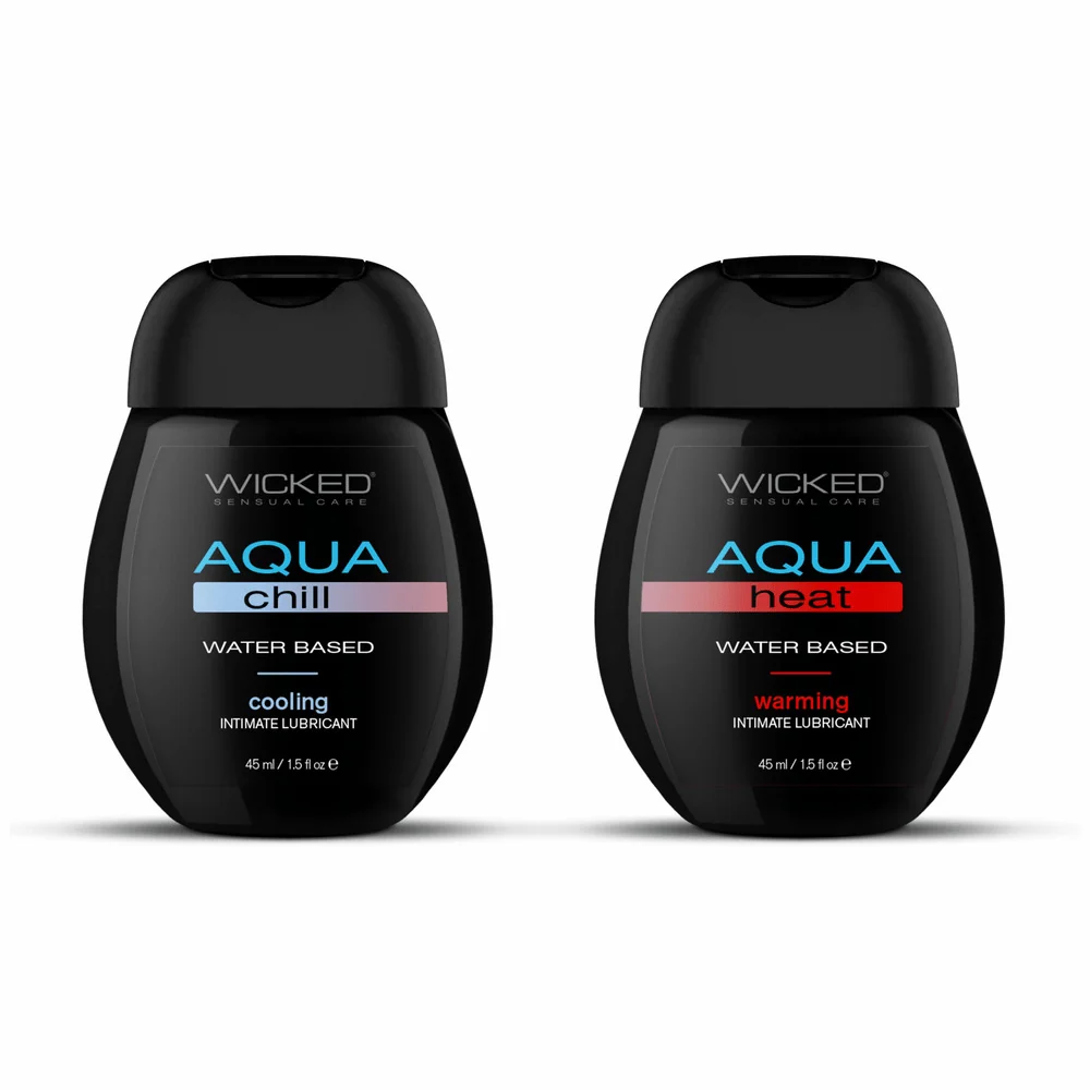 Wicked Sensual Care Sensation Kit Aqua Heat and Chill 润滑液
