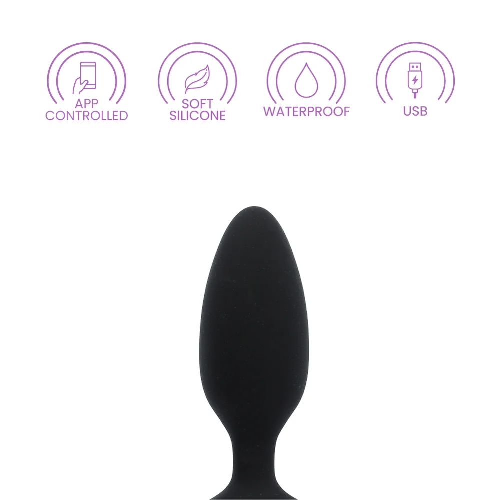 Lovense Hush 2 Bluetooth-Controlled Anal Plug