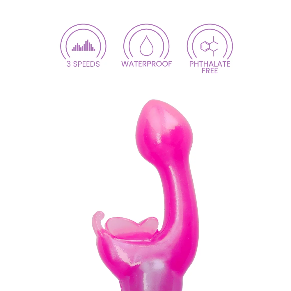 Butterfly Kiss 多速阴蒂与G点按摩器