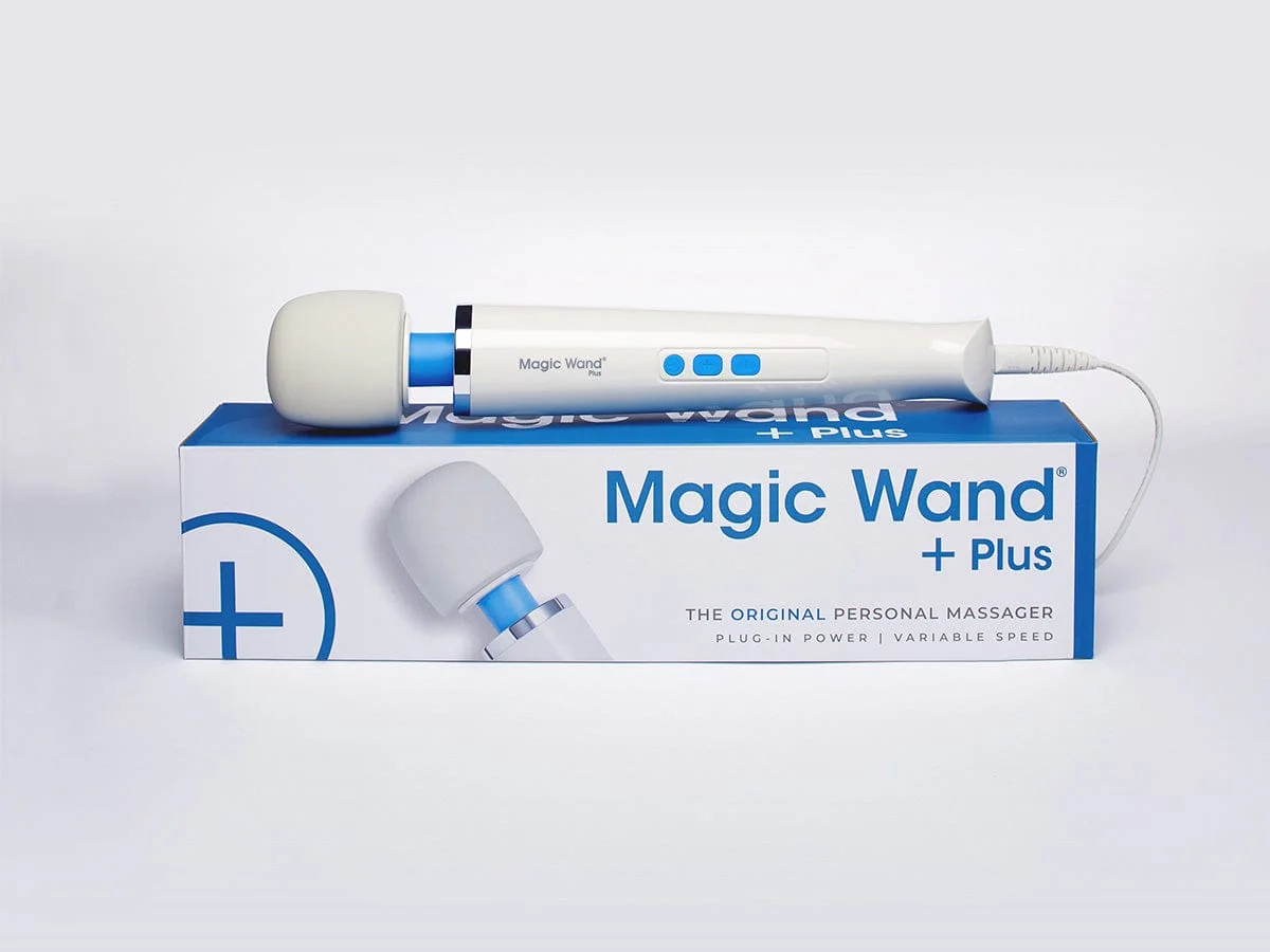 Magic Wand Plus HV-265 多档振动硅胶头部按摩器