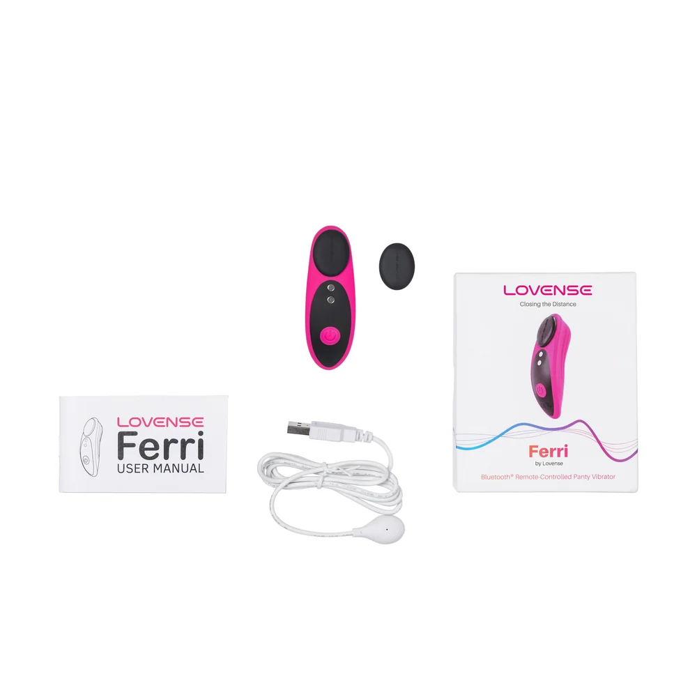 Lovense Ferri App-Controlled Panty Clitoral Vibrator