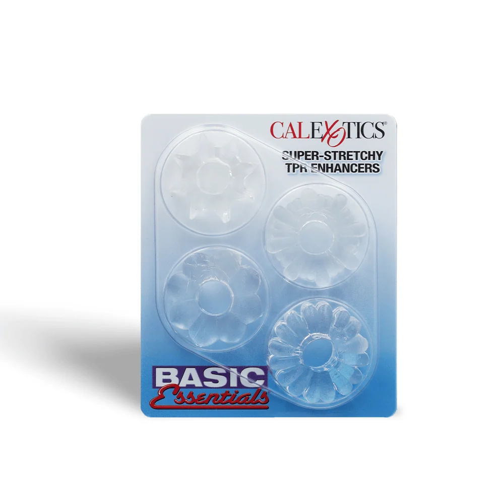 Basic Essentials 超弹力 TPR 增强环，四件套