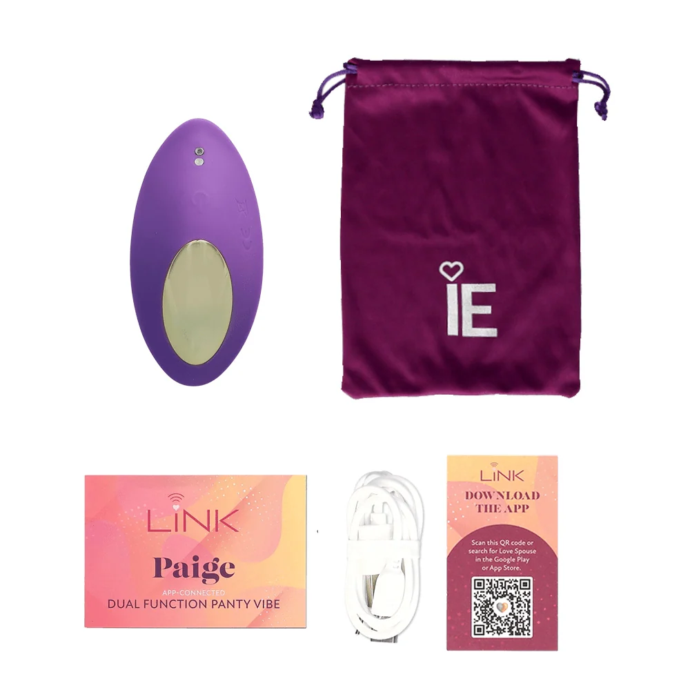 Link Paige Panty Vibe with Air Pulse and 9 Pulse Patterns