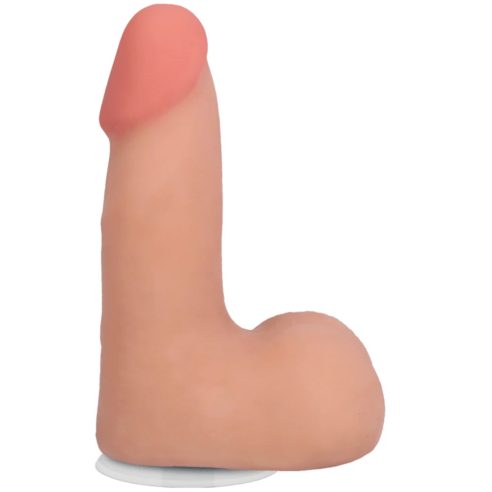 The Realistic Cock 5" Ultraskyn Dildo with Balls