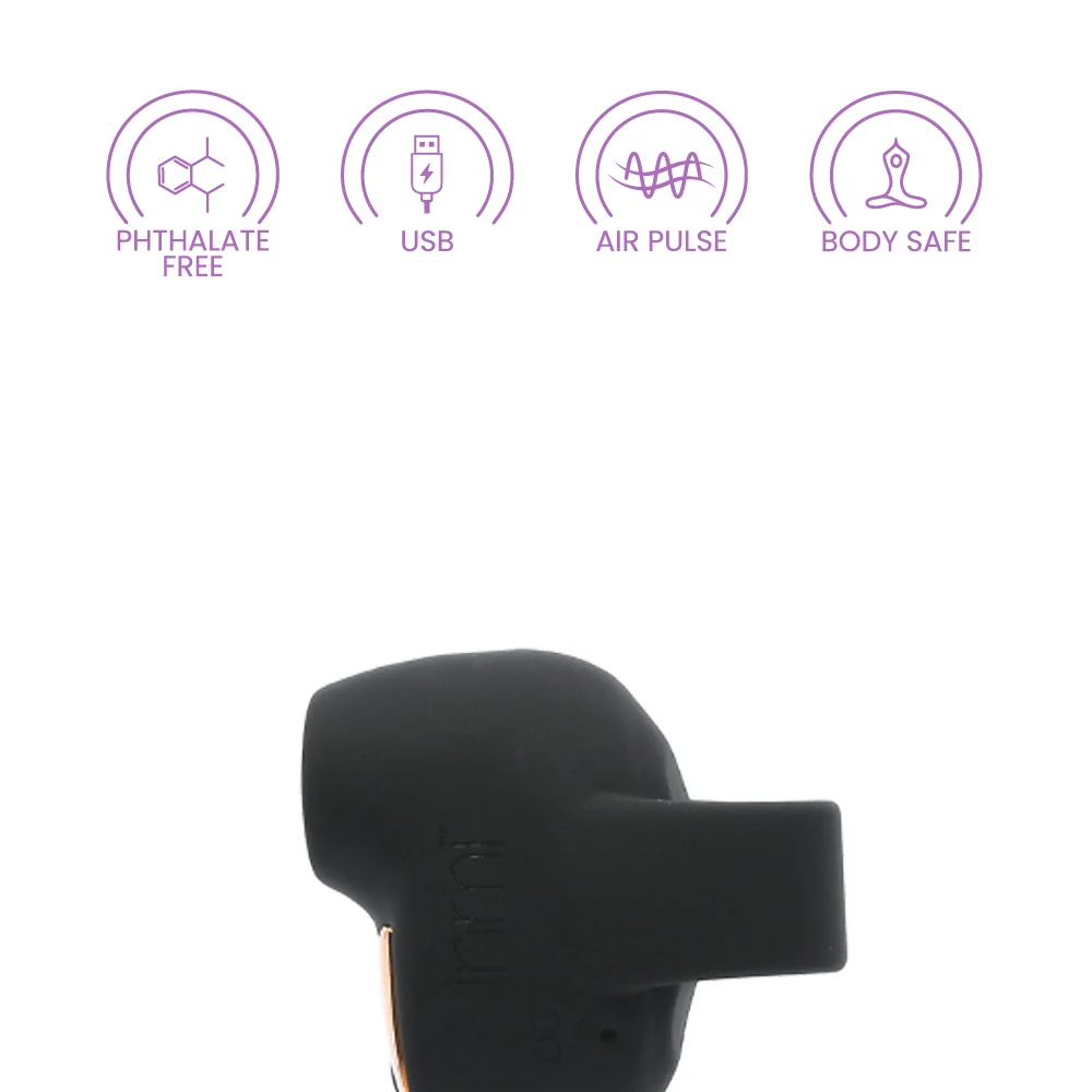 Inmi Shegasm Mini 硅胶阴蒂刺激器，带吸吮功能，适合旅行