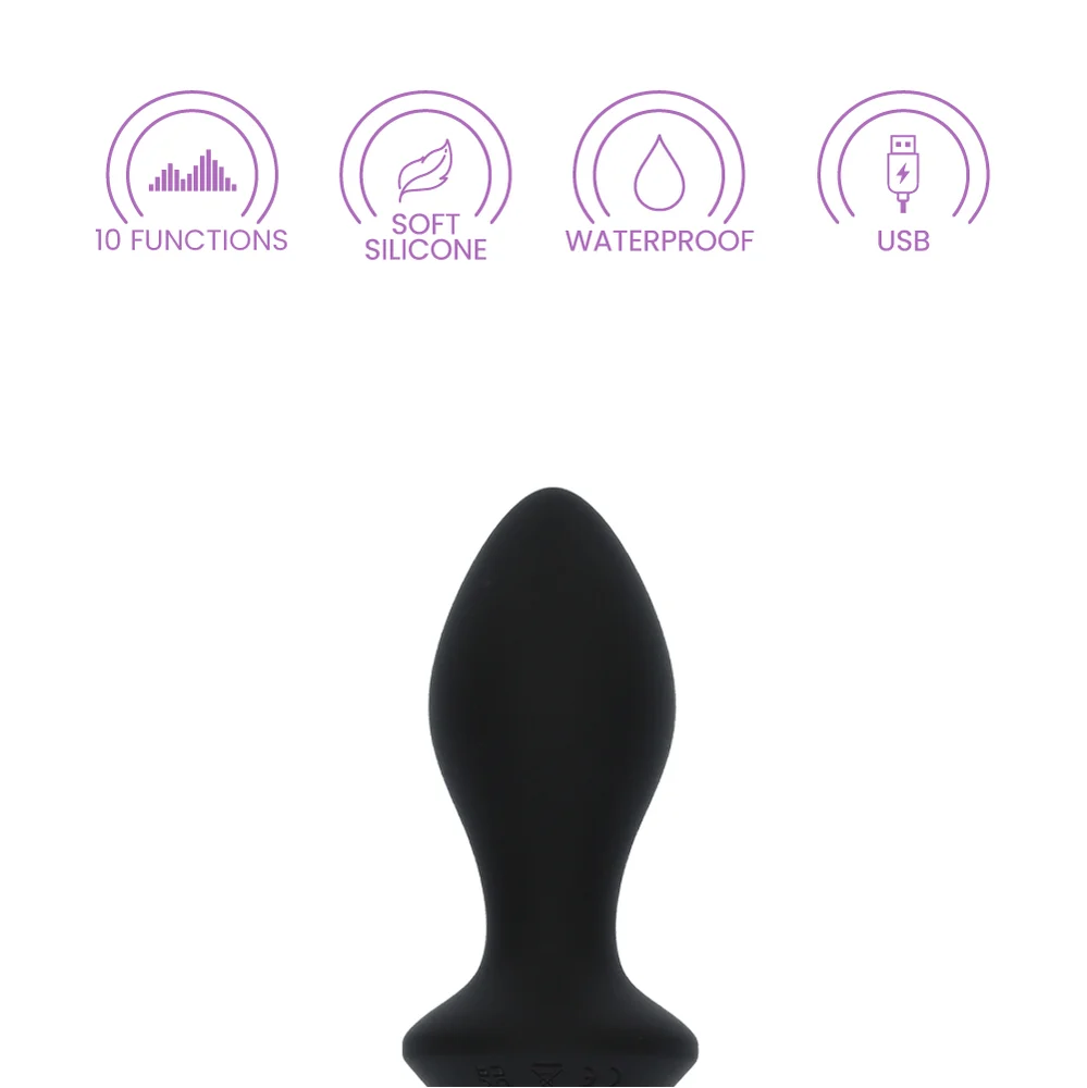 Power Gems Vibrating Crystal Petite Probe Rechargeable Anal Toy