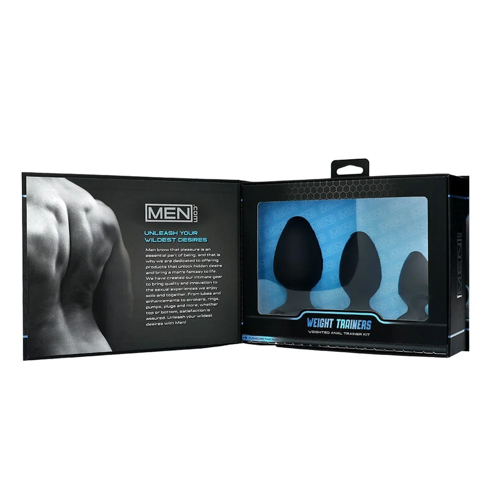 Men.com Weight Trainer Weighted Anal Trainer Kit for Pelvic Floor Workouts