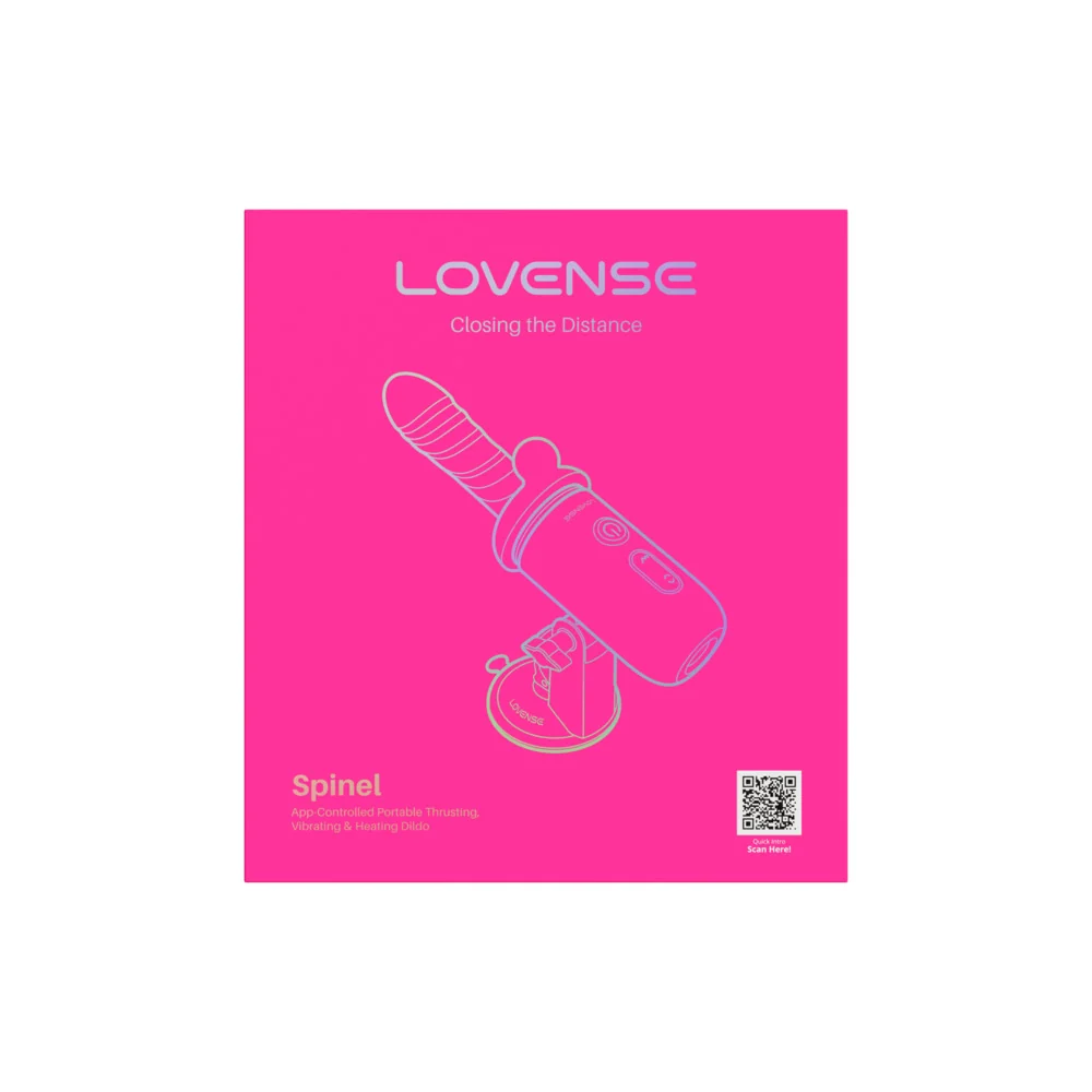 Lovense Spinel App-Controlled Thrusting, Vibrating and Heated Dildo Machine