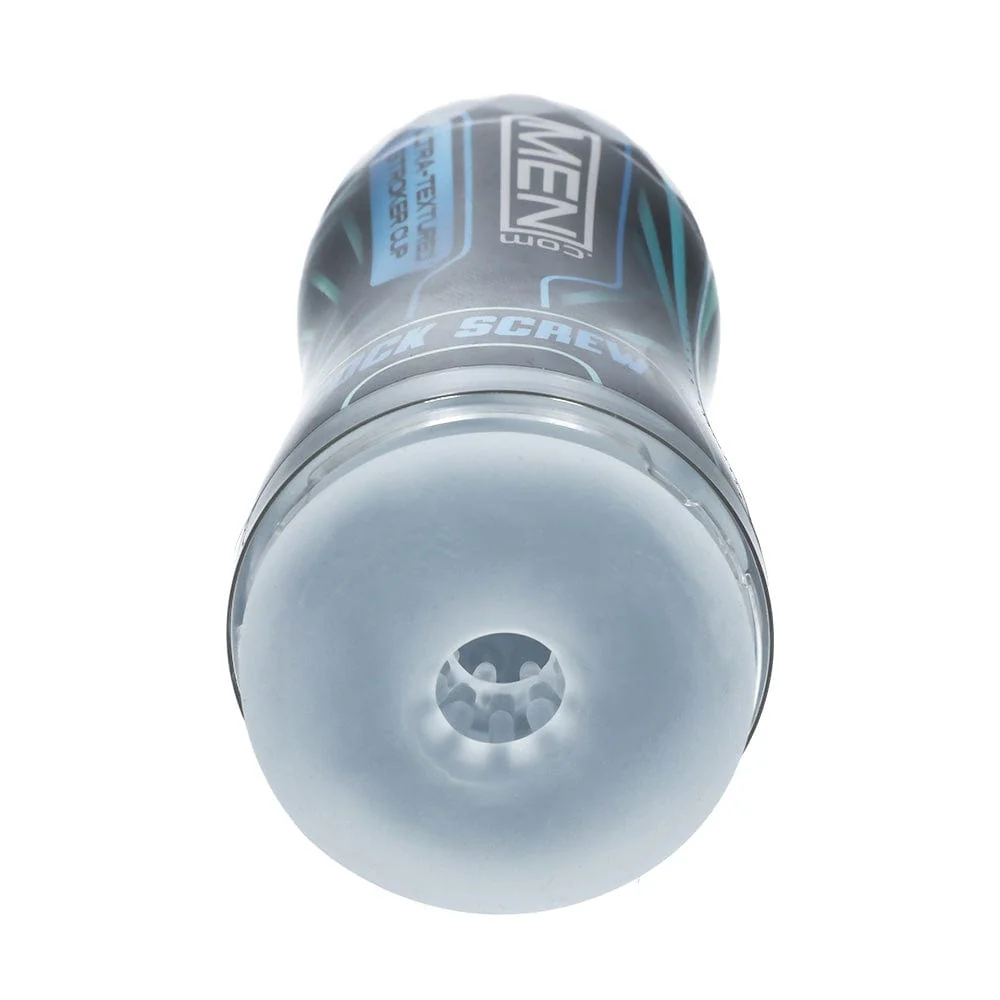 Men.com Ultimate Stroker Cup with Textured Silicone Sleeve and Suction