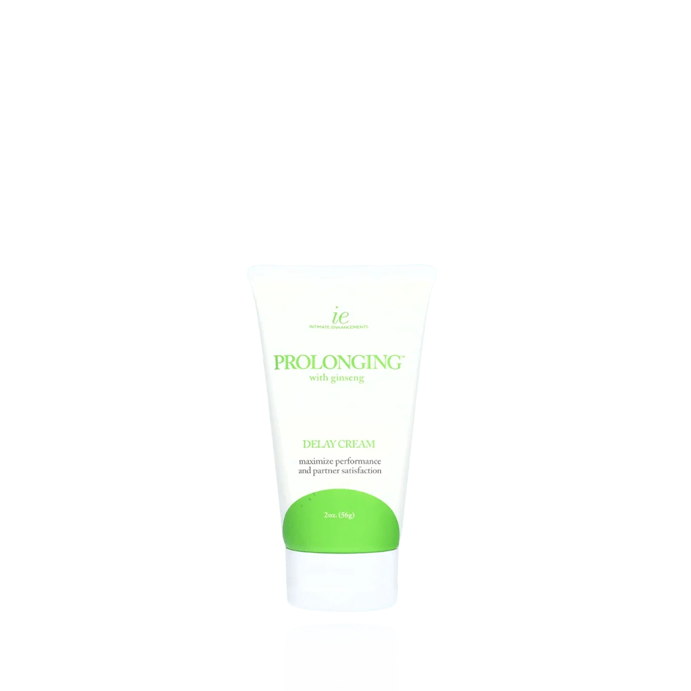 Intimate Enhancements Prolonging Delay Cream with Ginseng and 7.5% Benzocaine