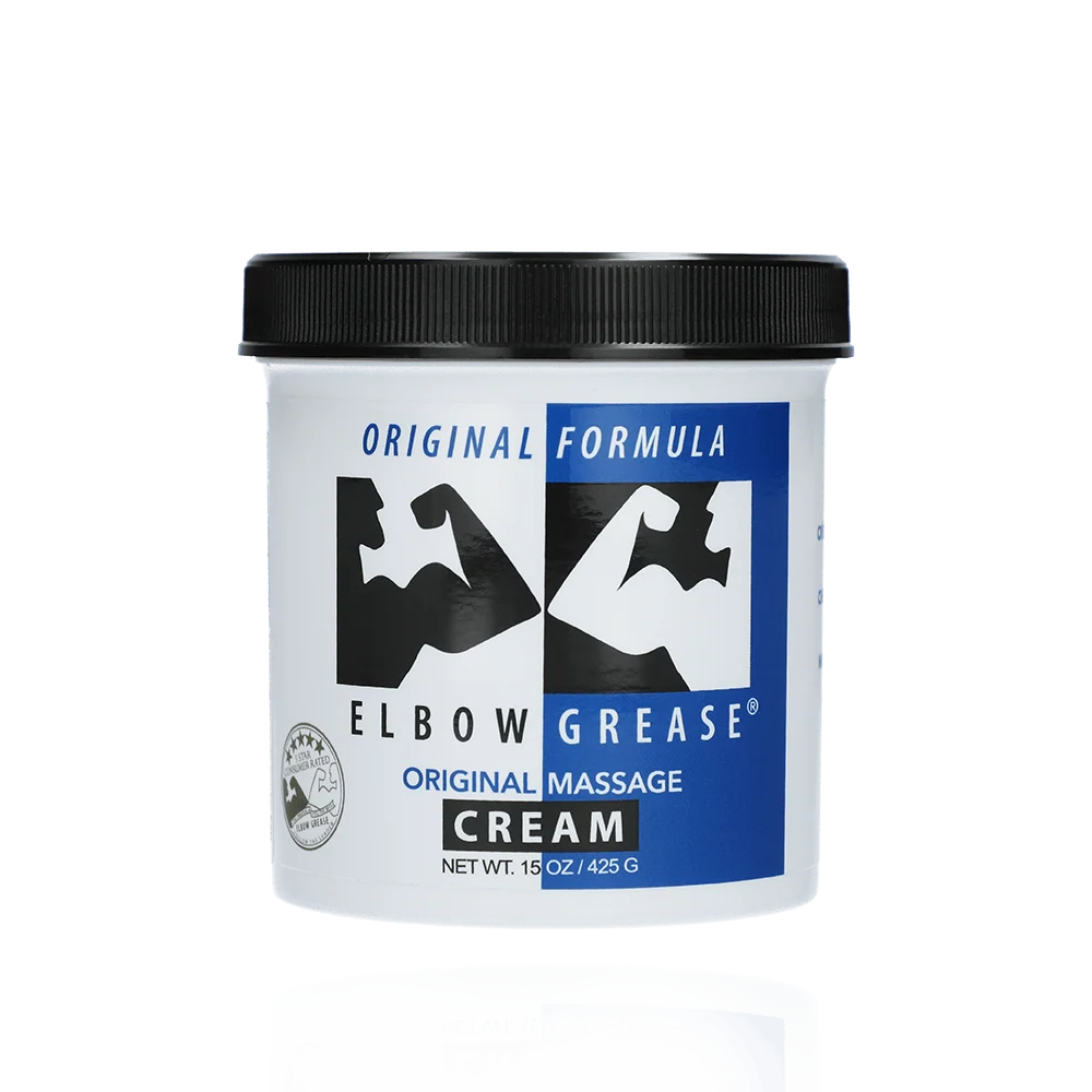 Elbow Grease Original Mineral Oil Cream for Solo and Partner Play