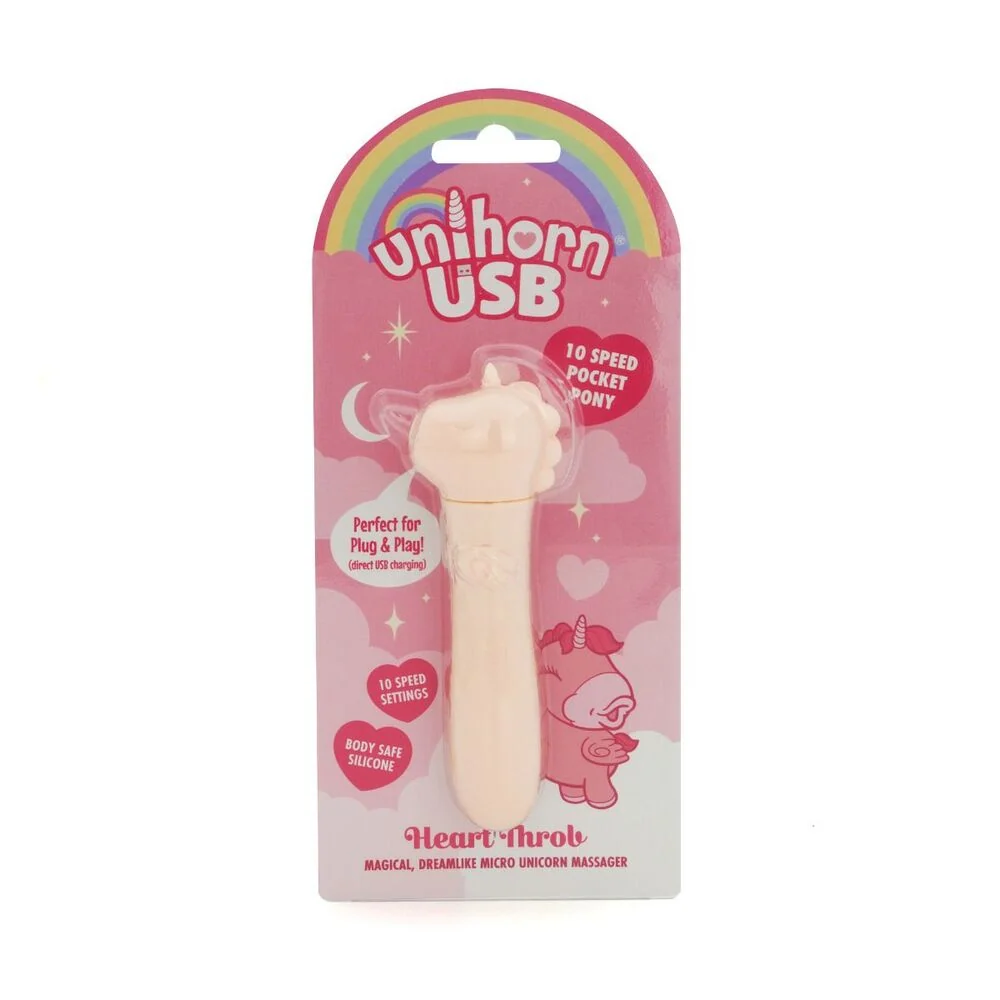 Unihorn Heart Throb USB 子弹震动器，10 档速度设置