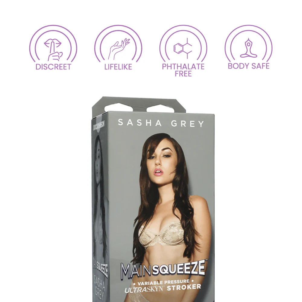 Doc Johnson Main Squeeze Sasha Grey 阴道飞机杯