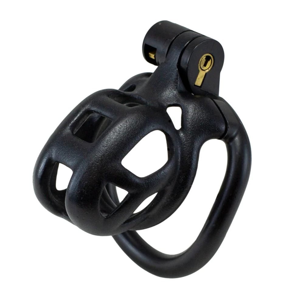 Kink Chastity Series Original 黑色带锁贞操锁