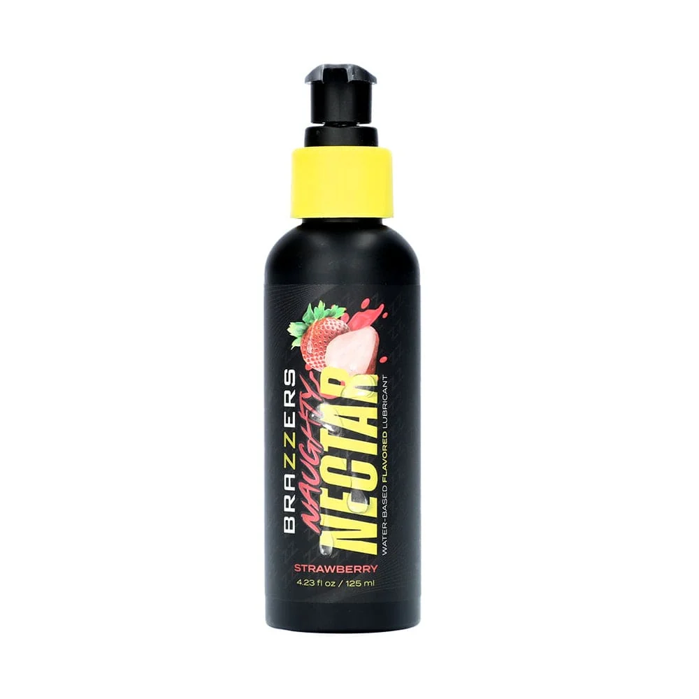 Brazzers Naughty Nectar 草莓味润滑液 4.23oz
