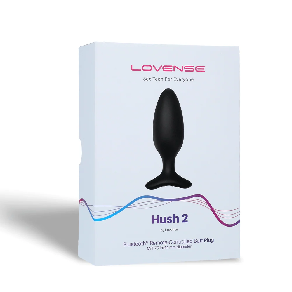 Lovense Hush 2 Bluetooth-Controlled Anal Plug