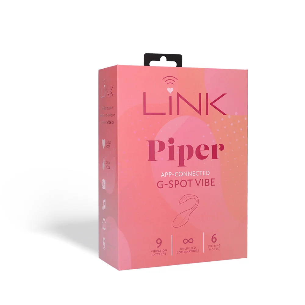 LINK Piper G-Spot Vibe with 12 Modes and Full App Control