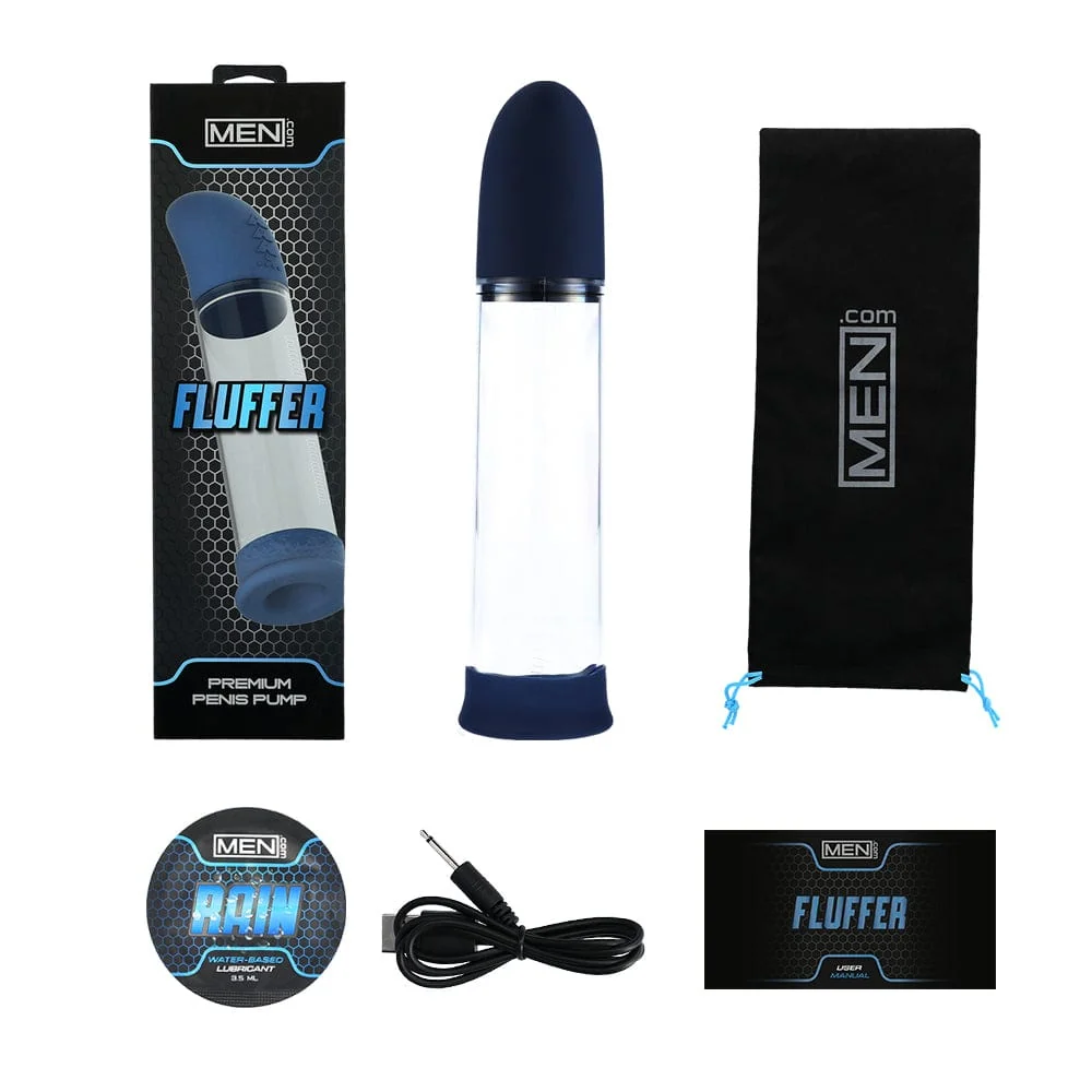 Men.com Fluffer 高级自动阴茎泵（带吸吮模式）