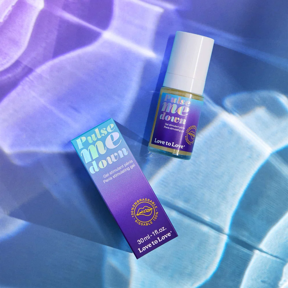 Pulse Me Down Stimulating Penis Gel with Mint Flavor