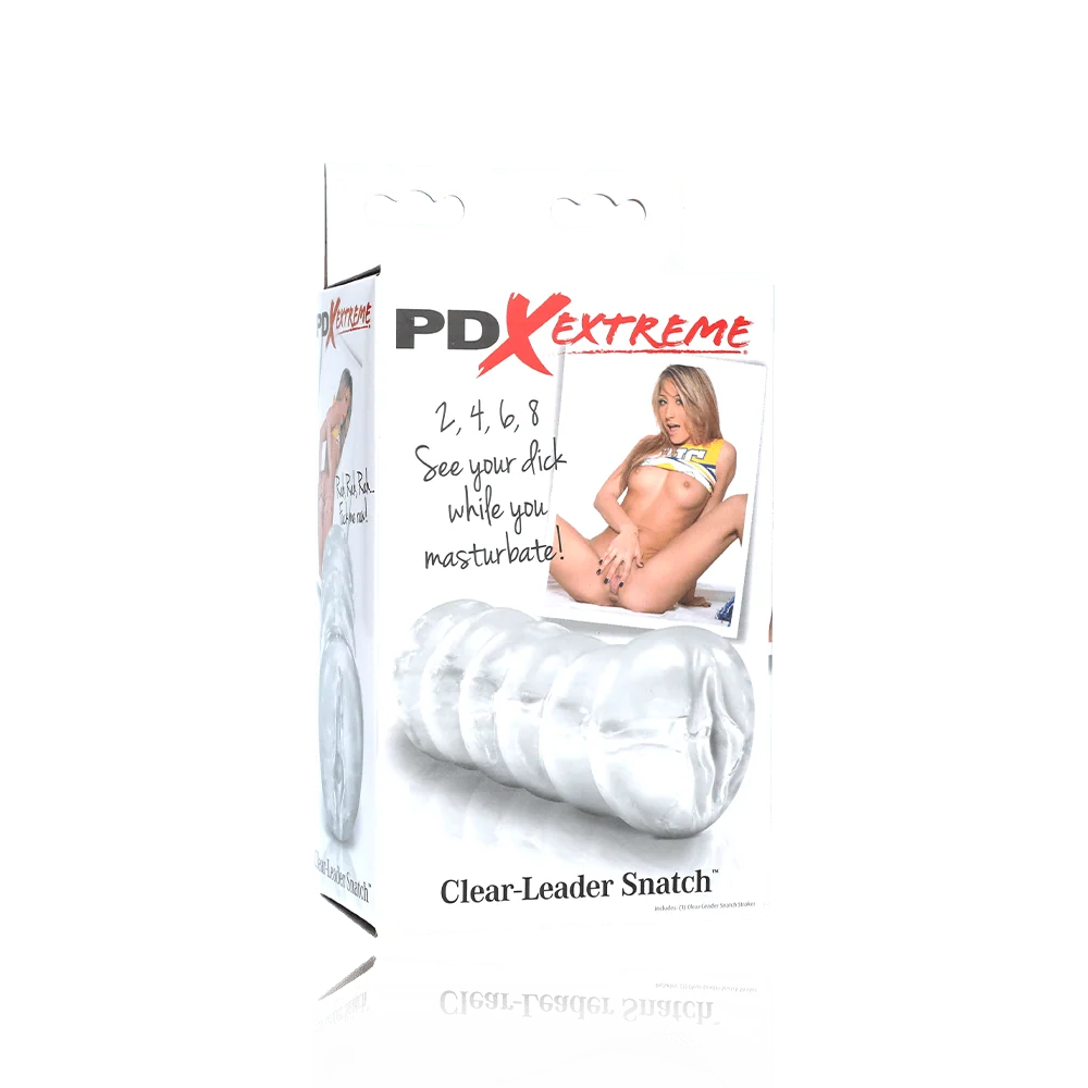 PDX Brands Clear-Leader Snatch See-Through Handheld Stroker