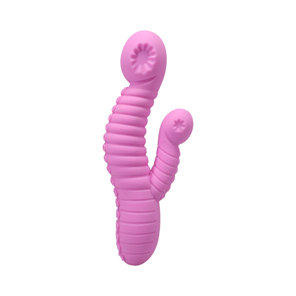 Seapuss Rippled Rabbit Vibrator with Silky Ripples for Playful Sensations