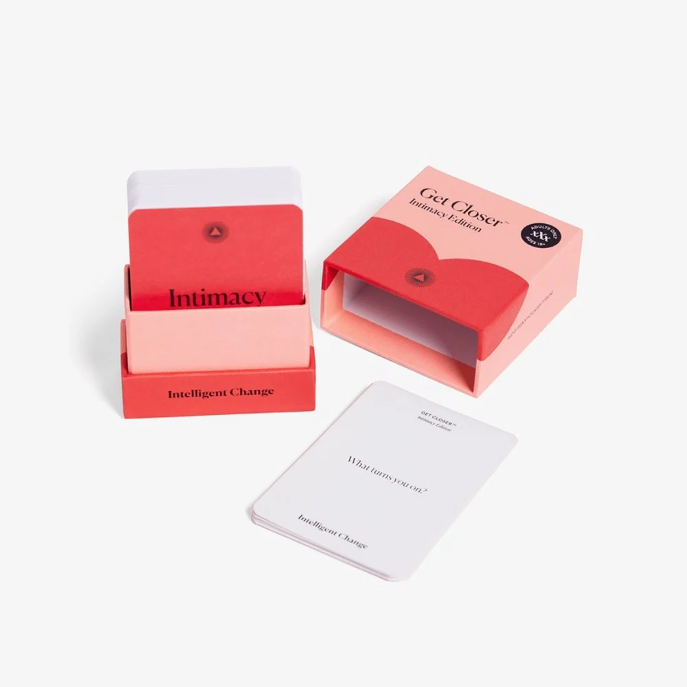 Intelligent Change Get Closer Intimacy Edition Couples Card Game