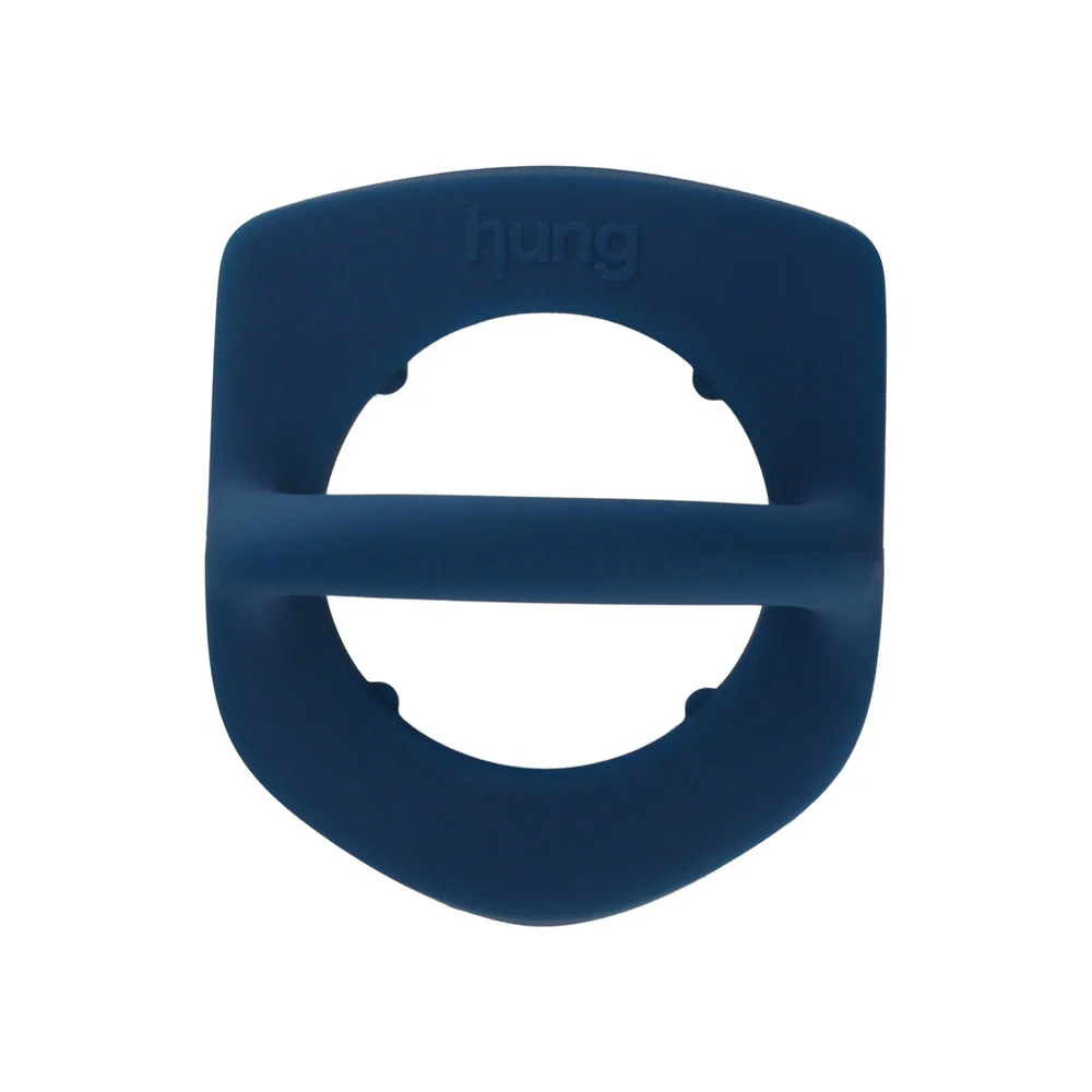 Hung Shield Splitter Liquid Silicone Cock Ring with Splitter