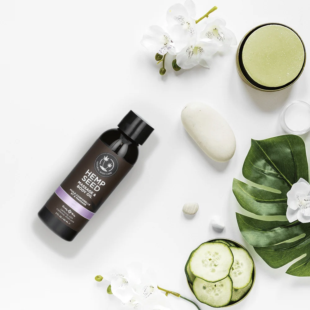 Earthly Body Hemp Seed Massage Oil