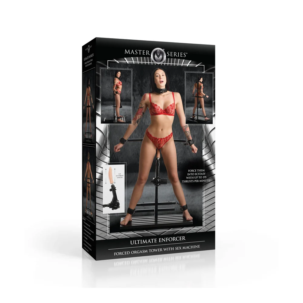 Master Series Ultimate Enforcer Forced Orgasm Tower with Sex Machine