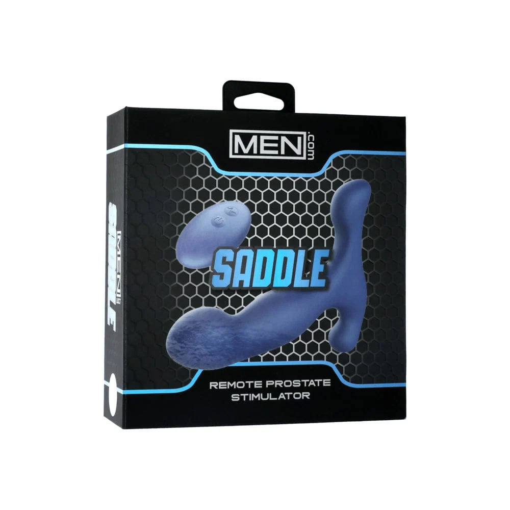 Men.com Saddle RC Prostate Stimulator with Remote and 10 Vibration Patterns