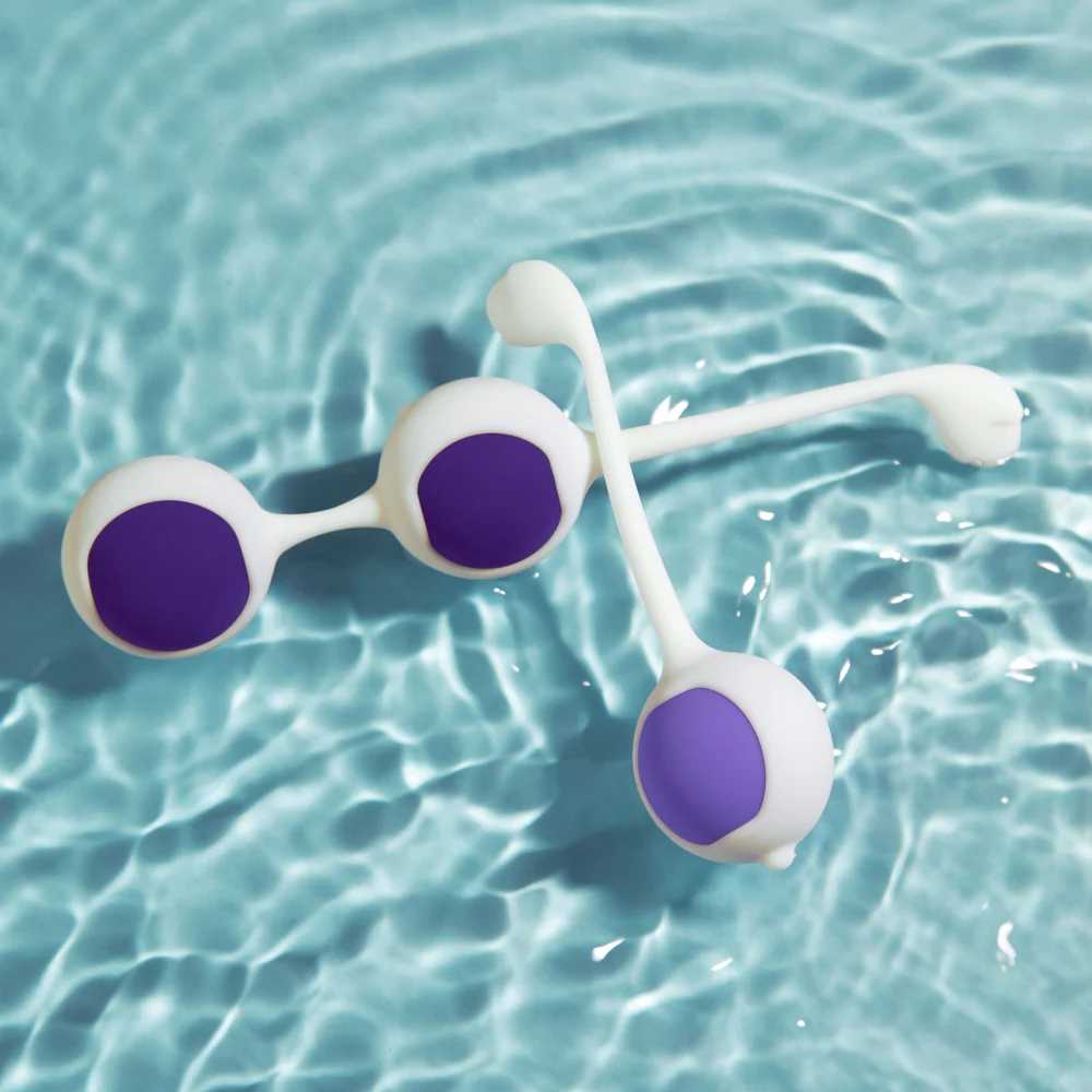 Blush Wellness 5pc Kegel Training Kit With Six Weighted Silicone Balls