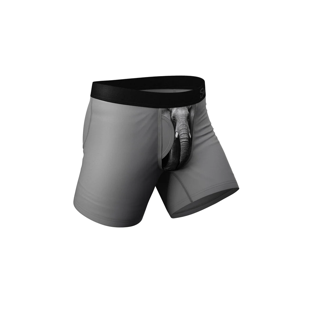 The Junk In The Trunk Elephant Ball Hammock Pouch Underwear With Fly