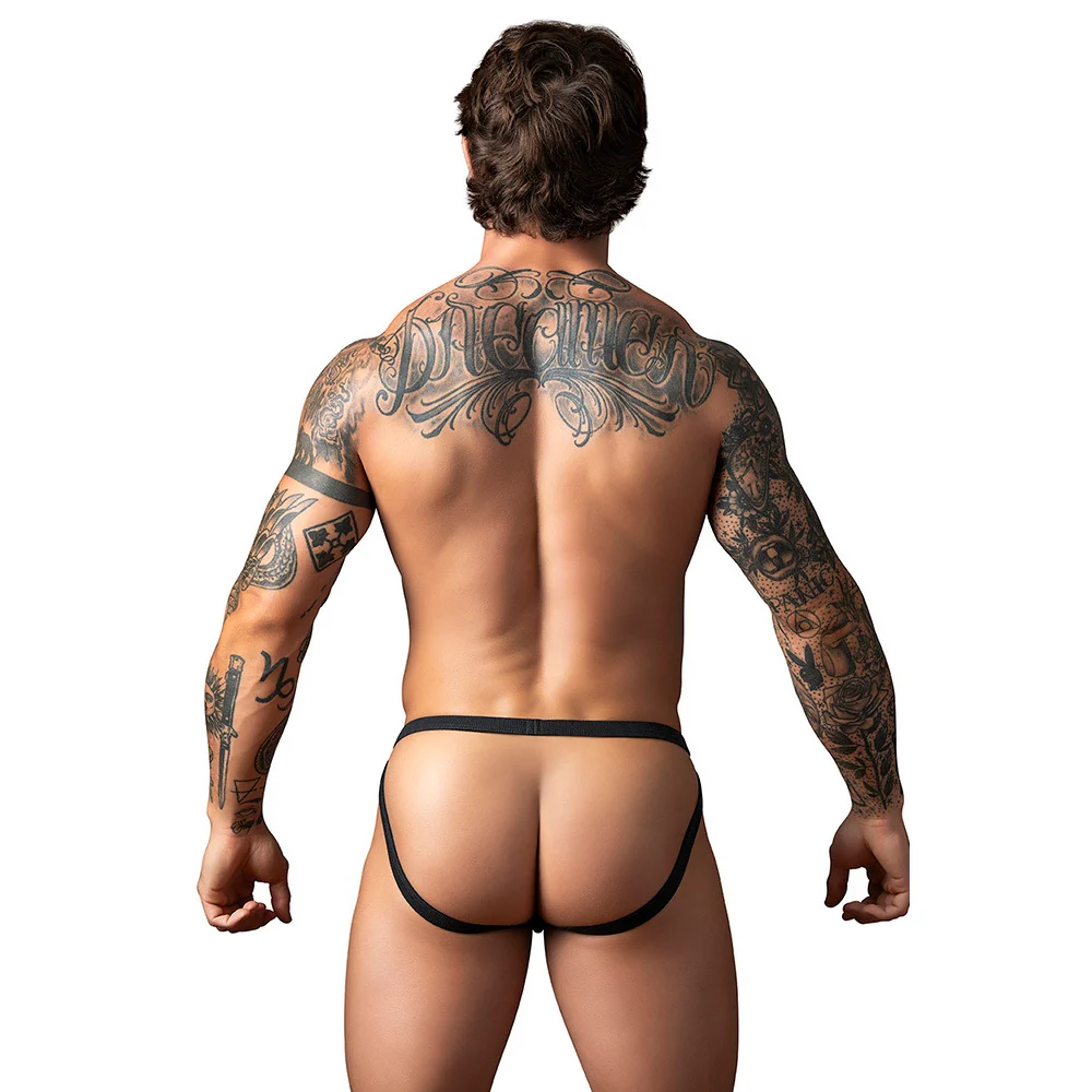 Male Power Fishnet 2.0 Jockstrap with Elastic Leg Bands