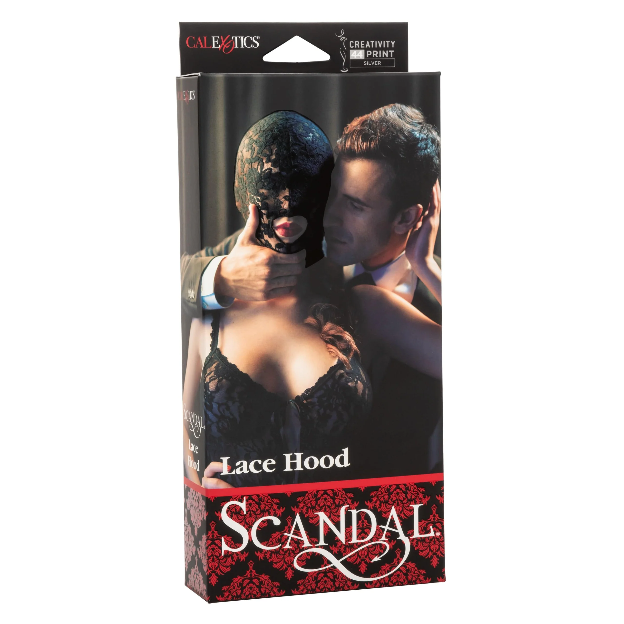 Scandal Lace Hood for Sensory Deprivation Bondage Play