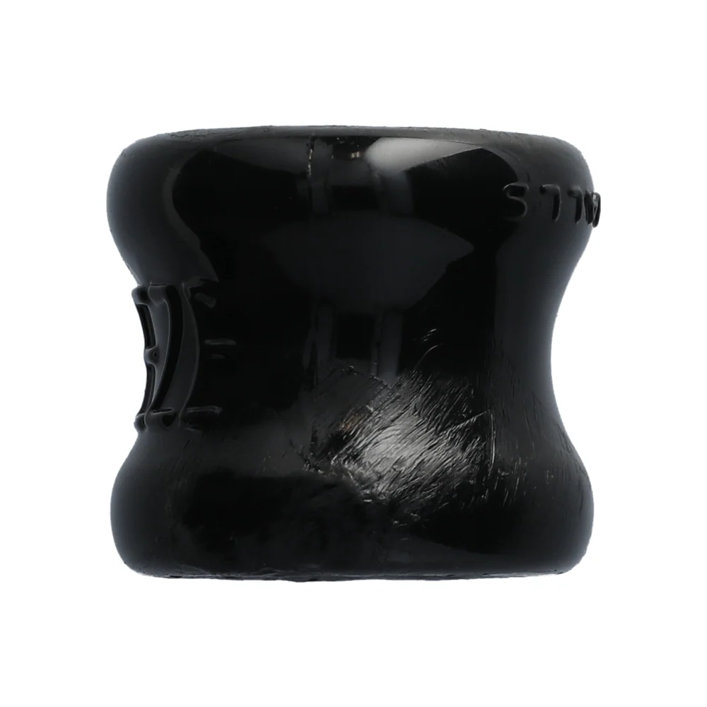 Oxballs Squeeze Ball Stretcher Black Cock Ring in FLEXtpr