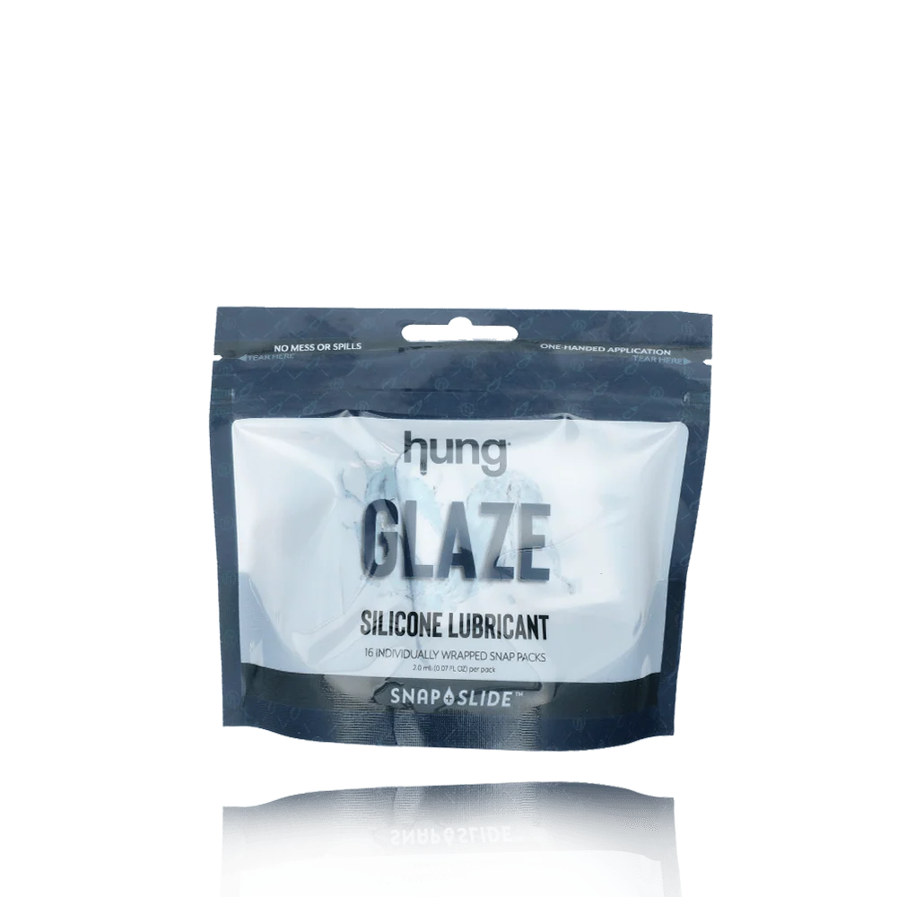 HUNG Glaze Snap + Slide Silicone Lube 16 Count Travel Packets