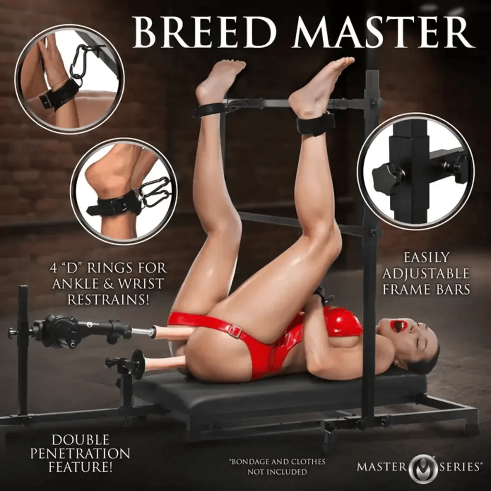 Master Series Breed Master Breeding Stand with Corded Multi-Speed Sex Machine