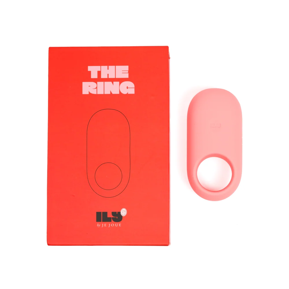 Je Joue ILY Cock Ring with Deep Rumbly Vibrations and Stretchy Fit