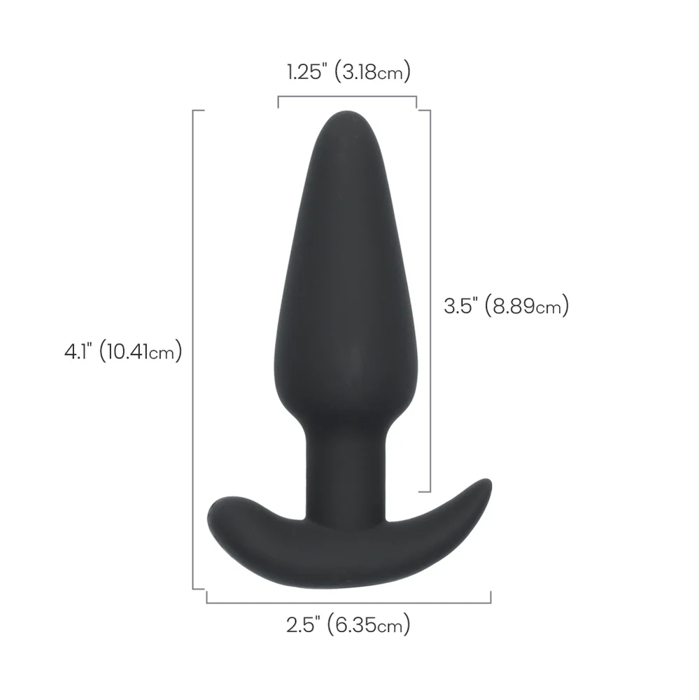 Bang! Remote Control Silicone Butt Plug with 7 Vibration Functions