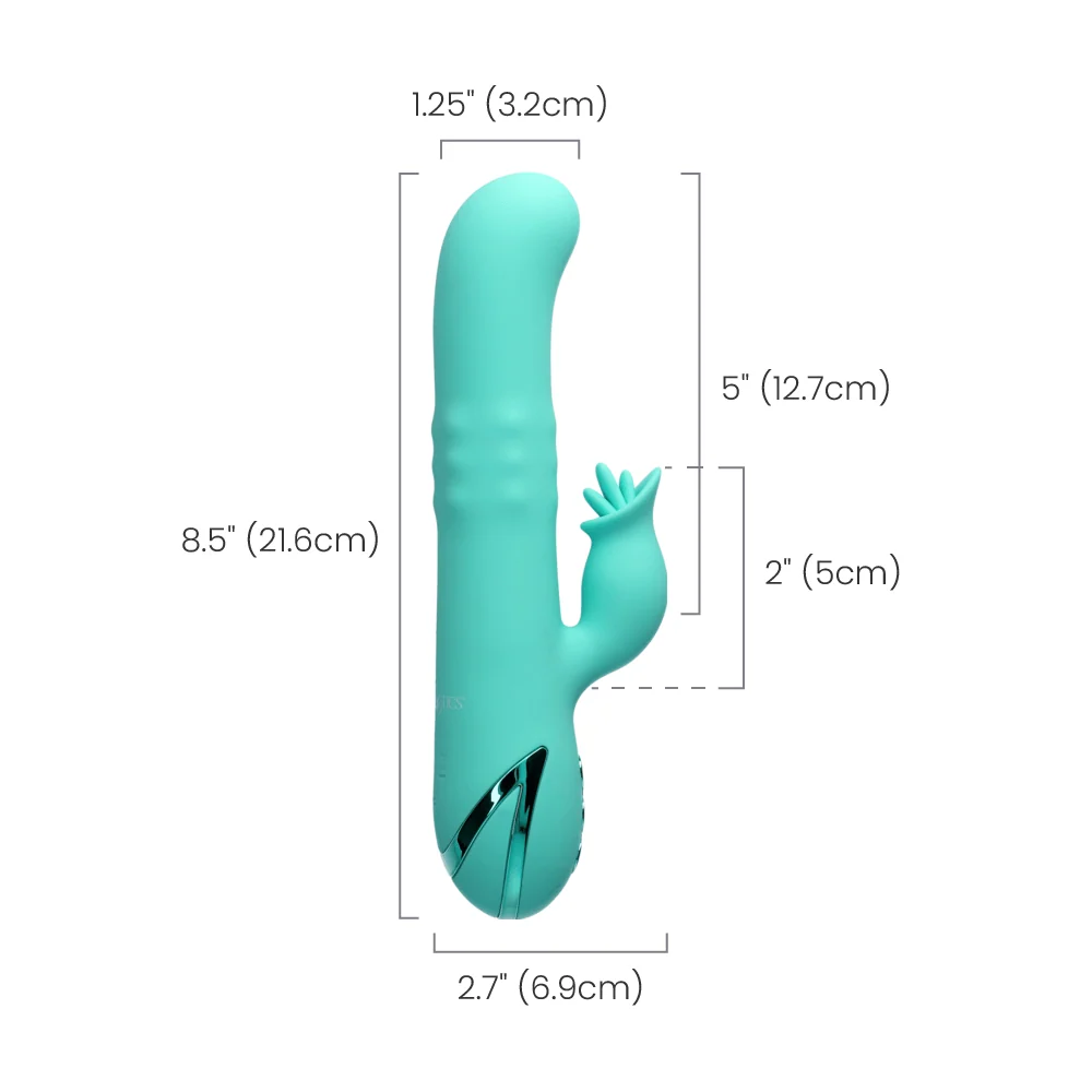 California Dreaming® Bel Air Bombshell Suction Rabbit Vibrator