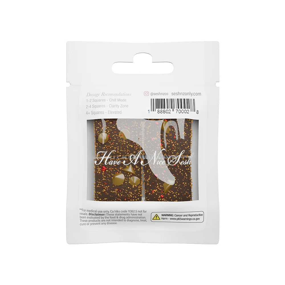 Seshnz Mushroom Blend Chocolate Half Bar - 2500 mg