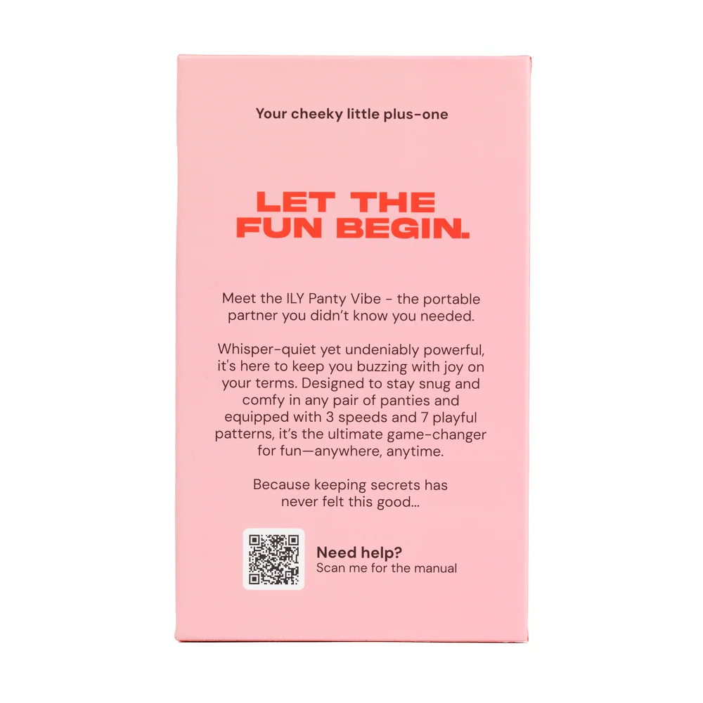 Je Joue ILY Panty Vibe Wearable Remote-Controlled Vibrator with 7 Patterns